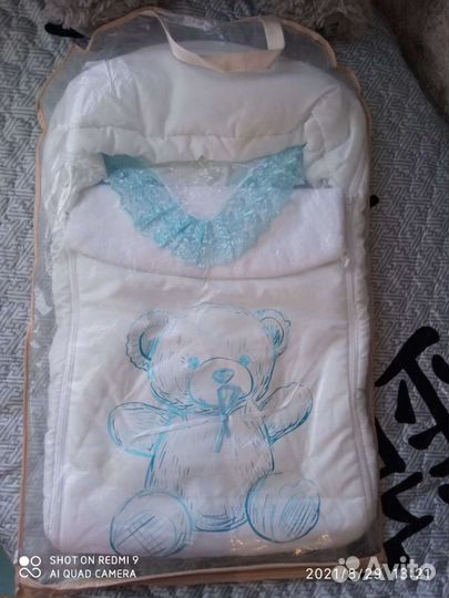 Конверт на выписку новый. Осень - Весна