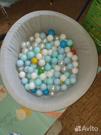 Сухой бассейн с шариками бу