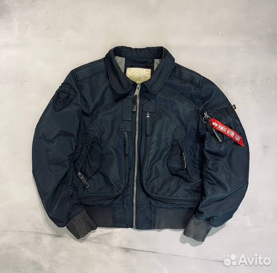 Бомбер alpha industries оригинал