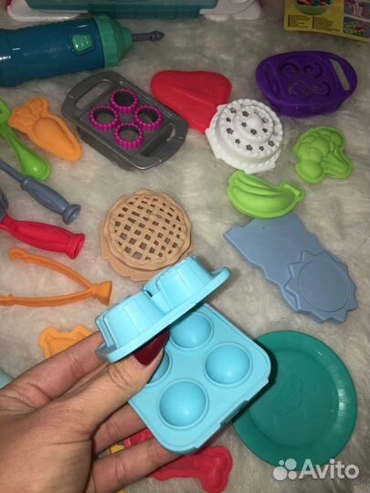 Большой пакет Play doh для лепки с пластилином