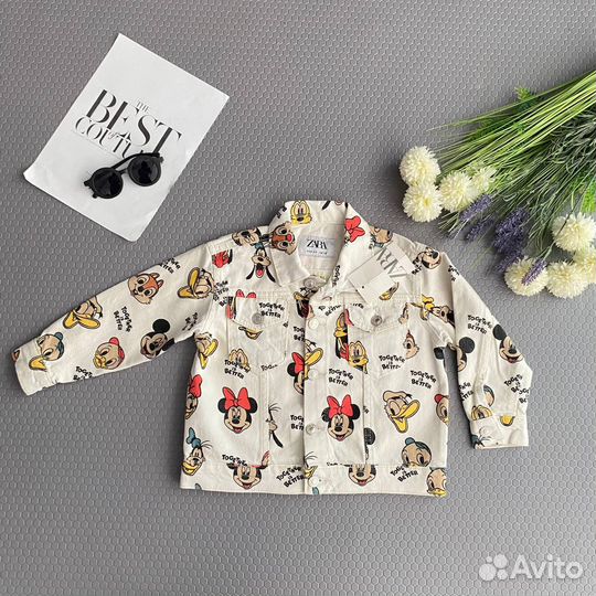 Джинсовка для девочки zara