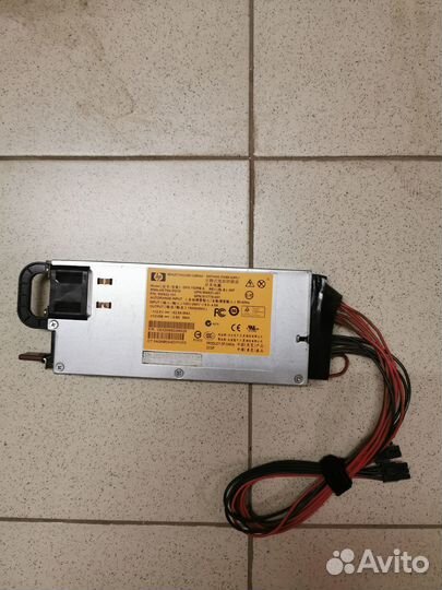 Серверный блок питания HP DPS-750RB A 2шт
