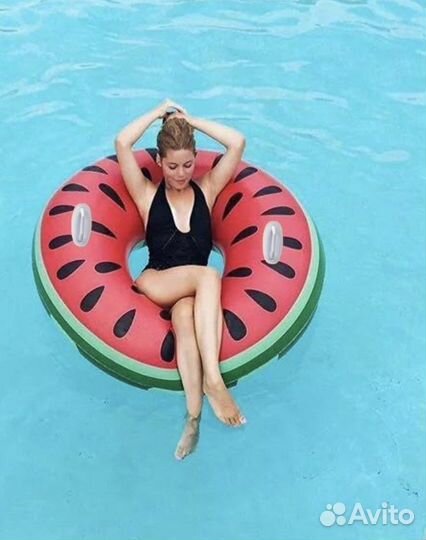 Большой круг надувной Арбуз