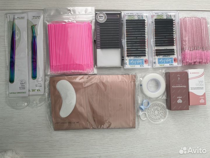 Материалы для наращивания ресниц