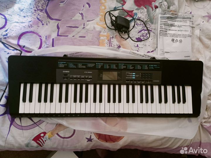 Синтезатор casio-ctk-2550