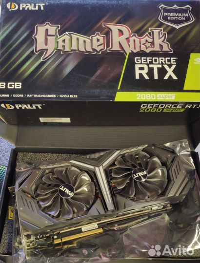 Видеокарта palit RTX 2080 super