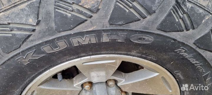 Резина М/Т с дисками на паджеро 2 и паджеро спорт