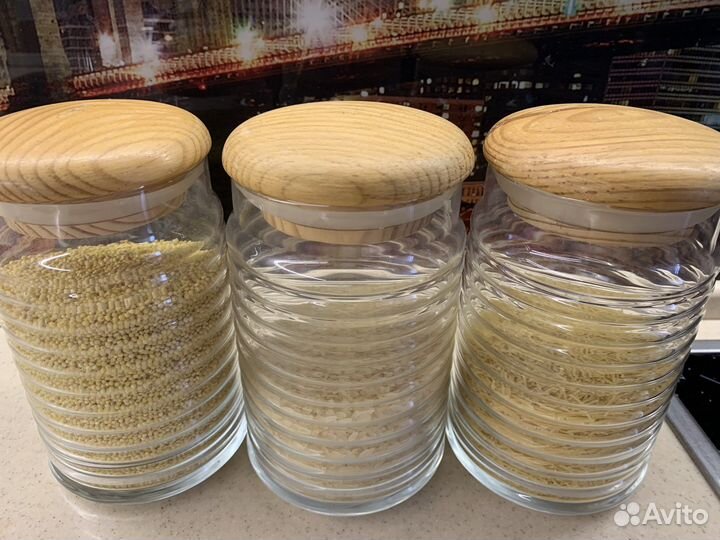 Банки для сыпучих продуктов