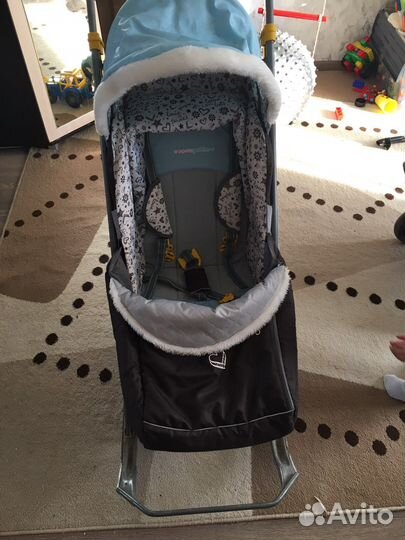 Детские санки коляска бу