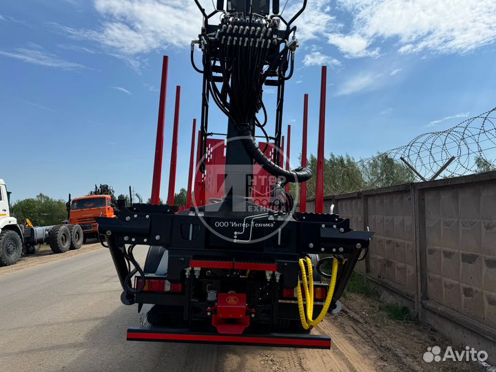 Лесовоз (сортиментовоз) SITRAK C7H с КМУ Велмаш-С, 2024