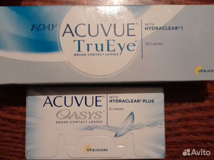Линзы контактные acuvue oasys 1 day