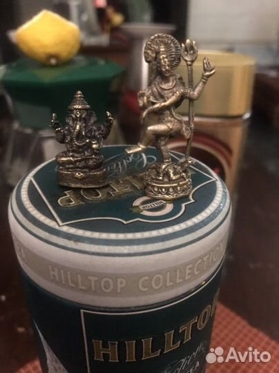 Старинные, бронзовые статуэтки