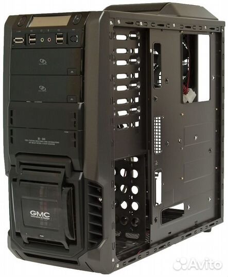 Корпус Miditower ATX GMC H80 Black