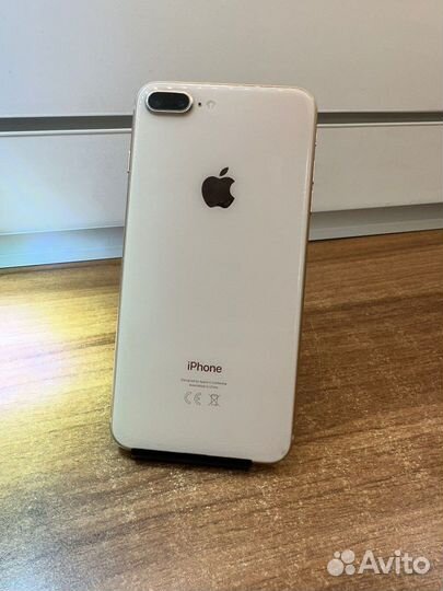 iPhone 8 Plus 64gb с отпечатком. Аккумулятор новый