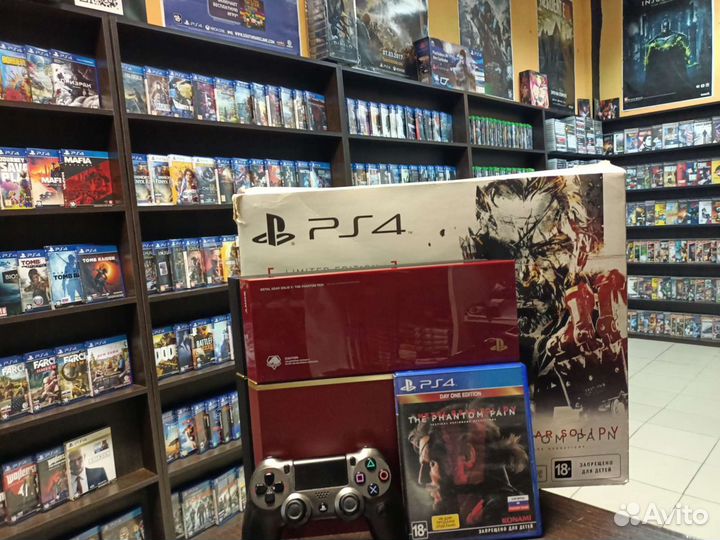 Консоль ps4 metal gear solid 5