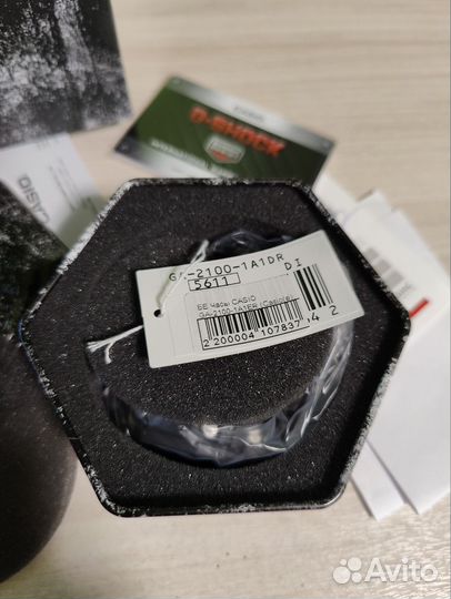 Новые часы Casio G-Shock GA-2100-1A2 Оригинал