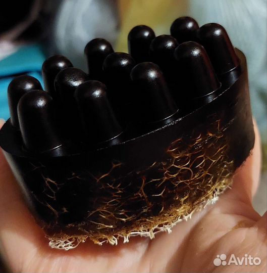 Массажное мыло ручной работы с люффой