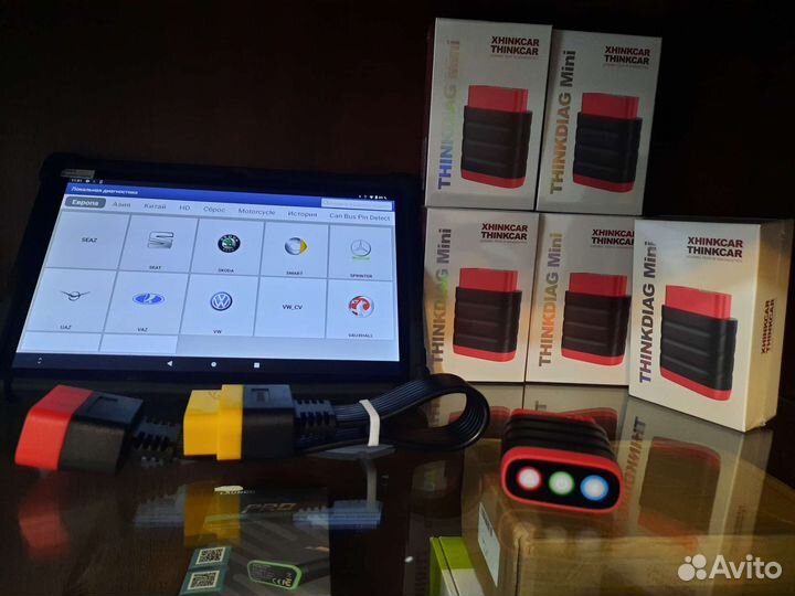 Лаунч х431 + планшет полный комплект