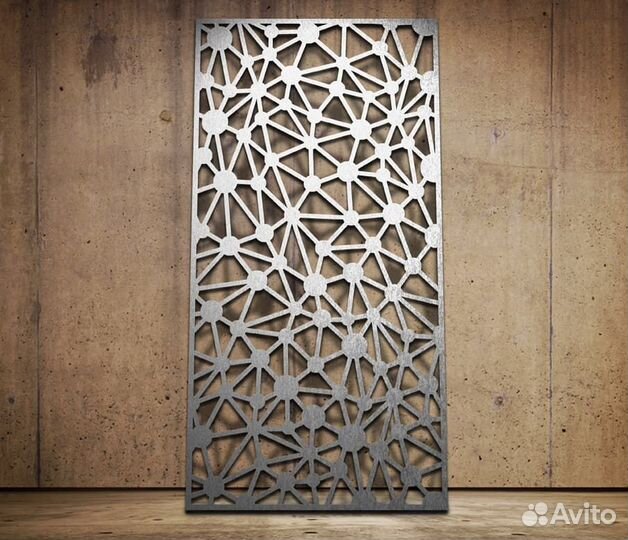 Резные перегородки и экраны радиаторов