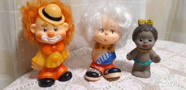 Резиновые игрушки СССР