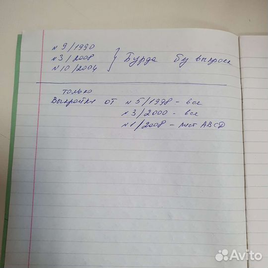 Журналы Бурда 2001-2013