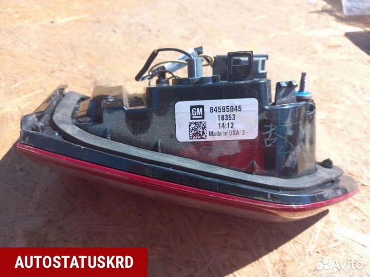 Фонарь крышки багажника правый 84595945 Chevrolet Malibu 9 0