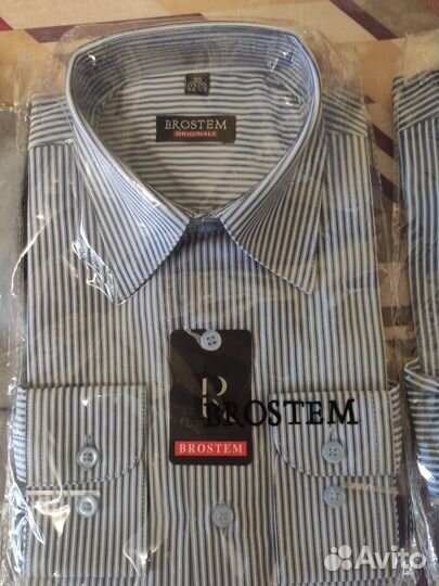 Рубашки Brostem 122-128 фактурные новые