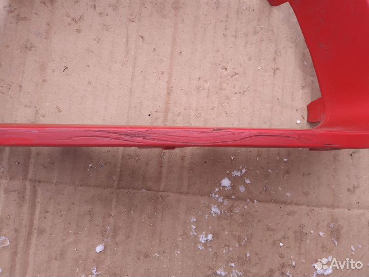 Накладка спойлера пер бампера Citroen C5 Aircross