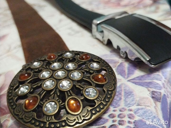 Ремни кожаные