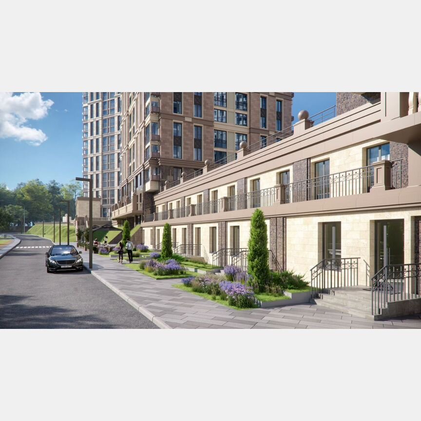 3-к. квартира, 84,5 м², 3/17 эт.