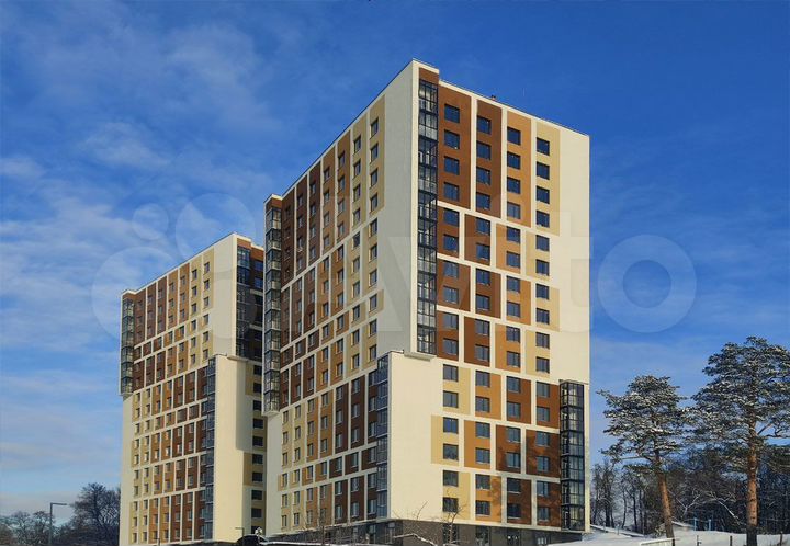 2-к. квартира, 51,5 м², 3/17 эт.