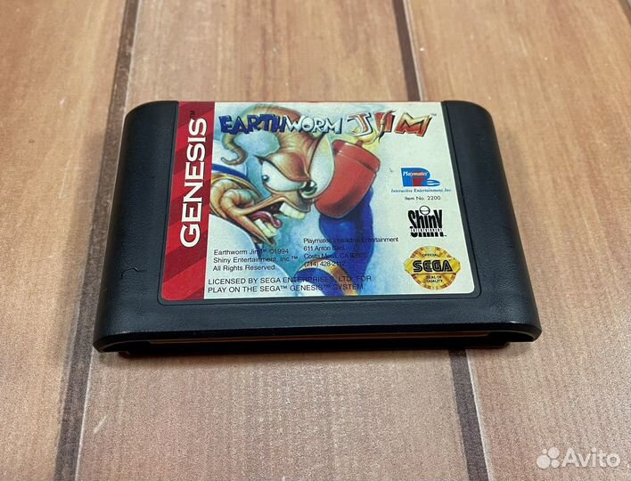 Earthworm Jim Genesis оригинал
