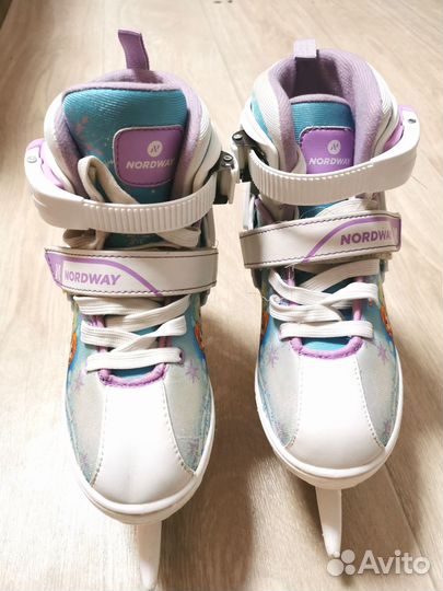 Коньки детские раздвижные