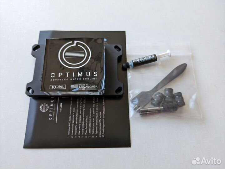 Optimus Foundation CPU Block - AMD (AM5,AM4), Plex