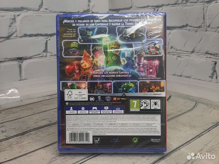 Lego Batman 3 покидая Готэм (PS4,Новый)