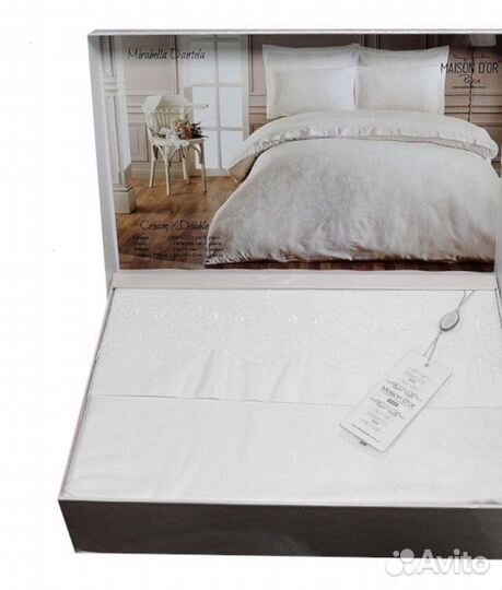 Белье постельное mirabella maison DOR, евро