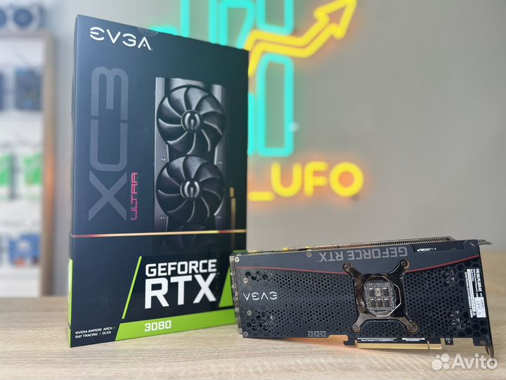 Видеокарта evga RTX 3080 XC3 ultra gaming