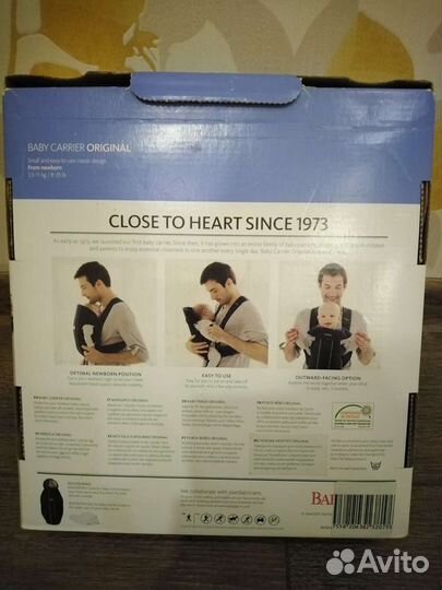 Рюкзак переноска кенгуру babybjorn