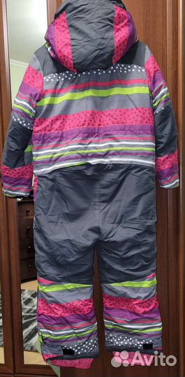 Комбинезон зимний, перчатки и варежки