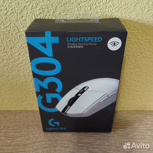 Logitech G304 lightspeed White Беспроводная мышь