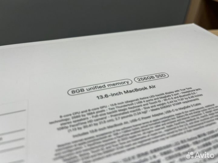 MacBook Air M2 256GB Silver Новый