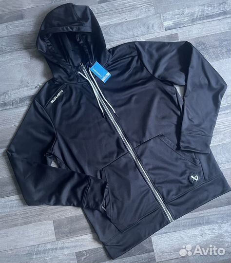 Толстовка Bauer Team Fleece Full zip Цвет
