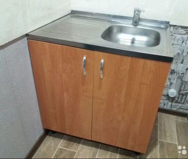 Кухонная тумба с мойкой