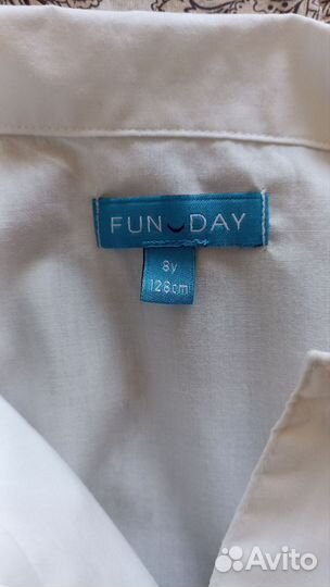 Блузки школьные 128, 134