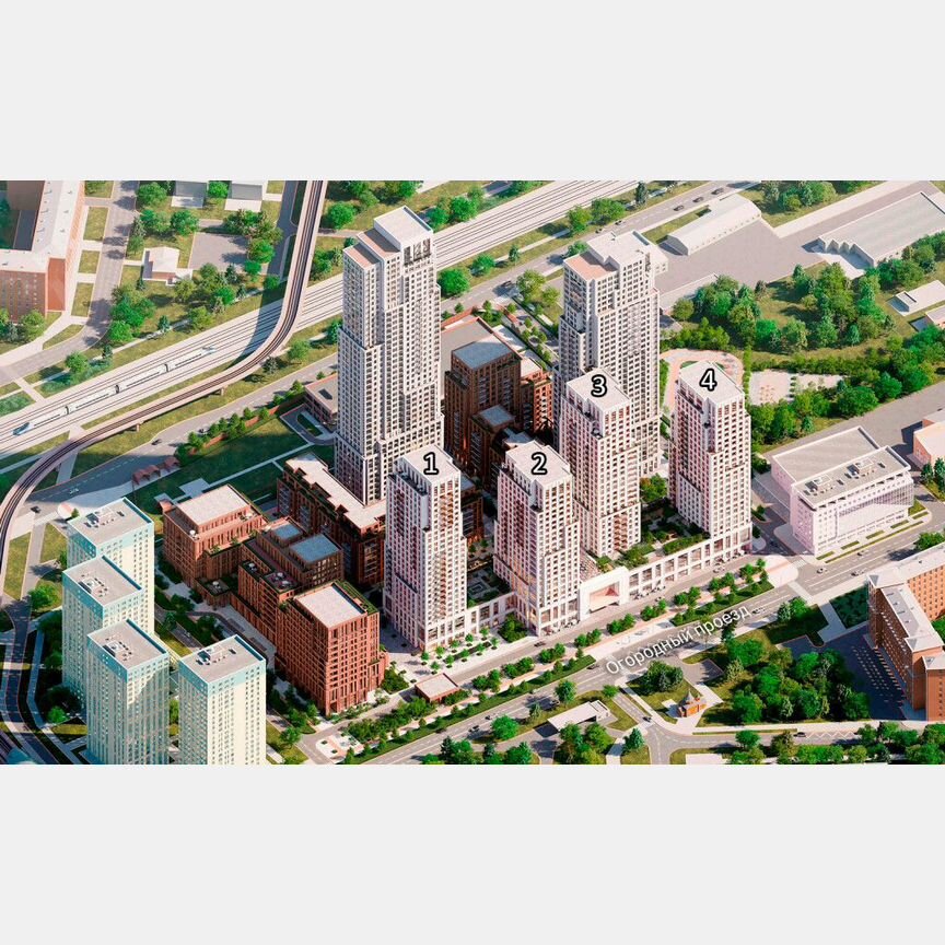 1-к. квартира, 55 м², 20/27 эт.