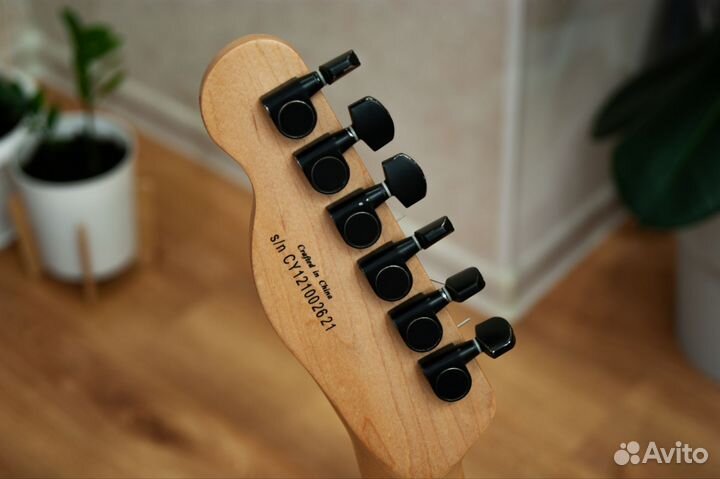 Fender Squier Affinity telecaster матовый чёрный
