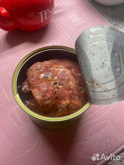 Тушенка Белорусская, Большая банка. Без жира