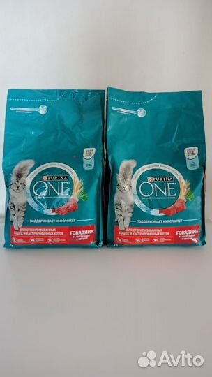 Корм Purina one 3кг Пурина