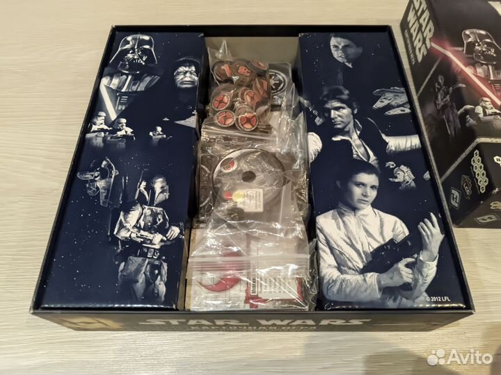 Настольная игра star wars карточная игра + доп