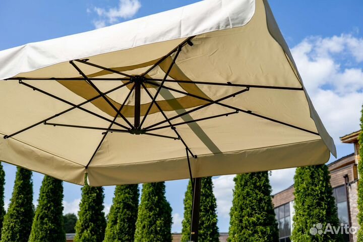 Зонт для кафе и ресторана на боковой опоре